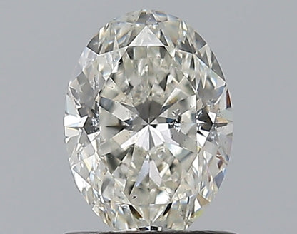 1.00CT OVAL SI2 H WH