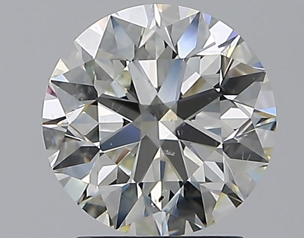 2.01CT ROUND SI2 J WH