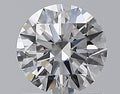 0.96CT ROUND VVS1 F WH