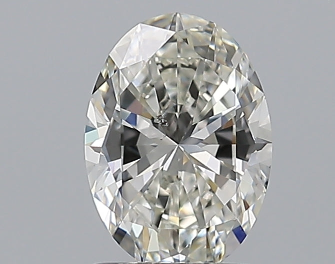 1.00CT OVAL SI2 H WH
