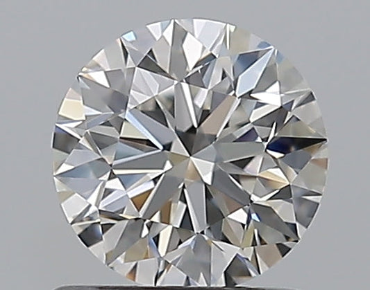 0.86CT ROUND VVS1 F WH