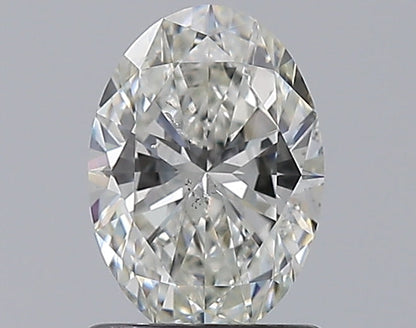 1.01CT OVAL SI2 H WH