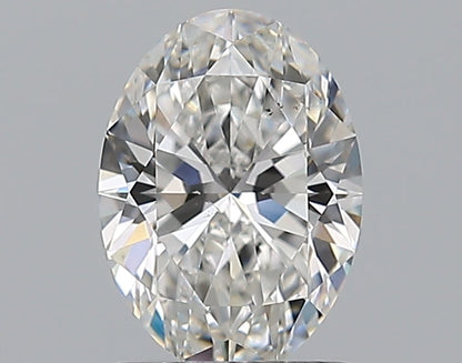 1.29CT OVAL SI1 F WH