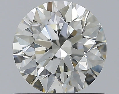 0.80CT ROUND VS2 J WH
