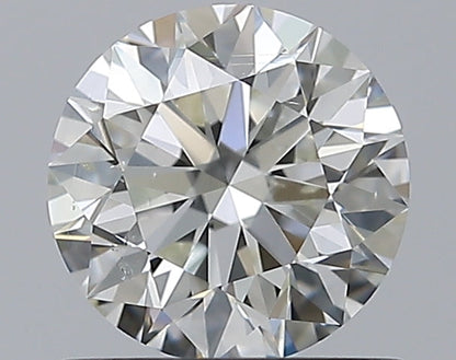 0.90CT ROUND SI2 I WH
