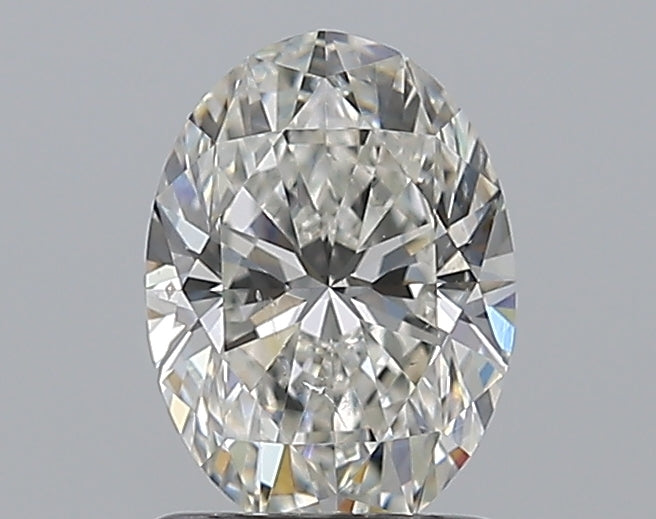 1.01CT OVAL SI2 G WH