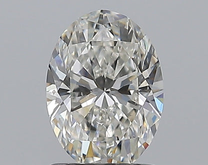 1.01CT OVAL SI2 G WH