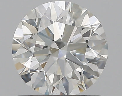 0.76CT ROUND SI1 G WH