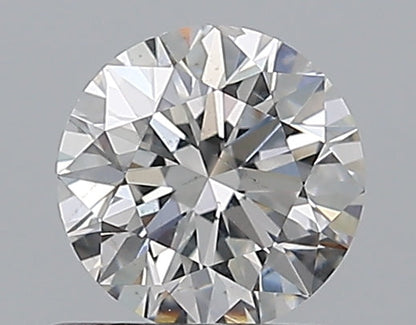 0.75CT ROUND SI2 F WH