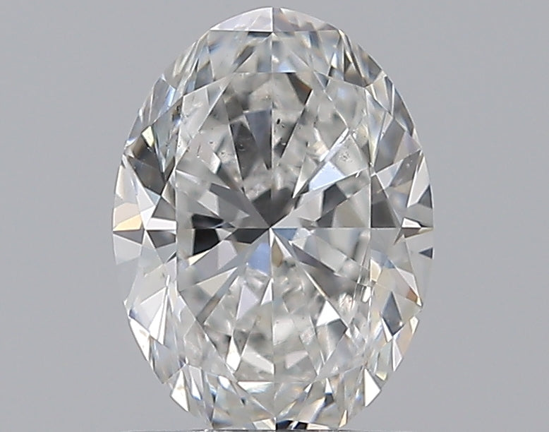 0.90CT OVAL SI2 F WH