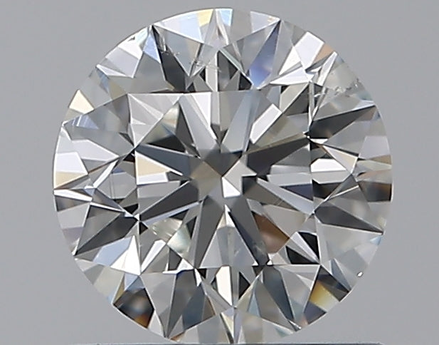 0.90CT ROUND SI1 G WH