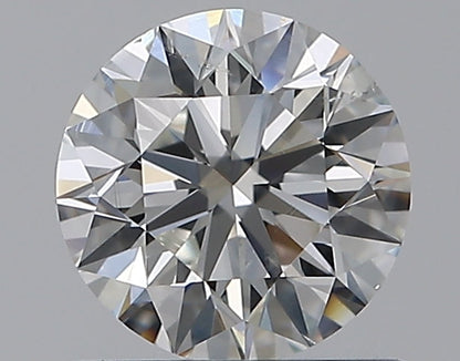0.90CT ROUND SI1 G WH