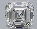0.97CT SQ EMERALD VS2 F WH