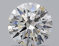 0.91CT ROUND VVS2 E WH