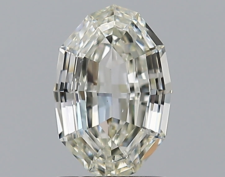 1.12CT Oval Step Cut VS2 J WH