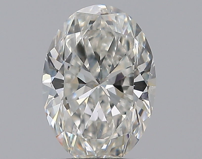 0.80CT OVAL SI1 H WH