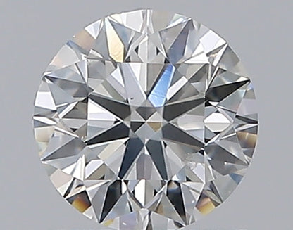 0.90CT ROUND SI1 H WH