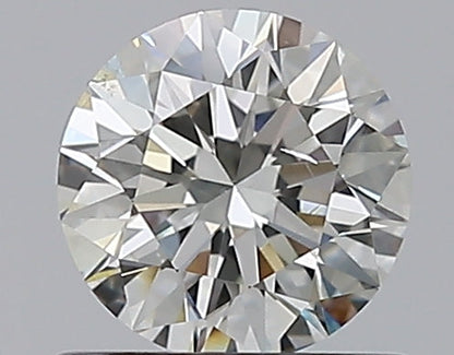 0.75CT ROUND SI1 I WH