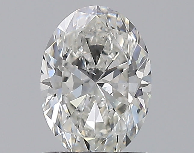 1.01CT OVAL SI1 G WH