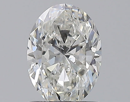1.01CT OVAL SI1 G WH