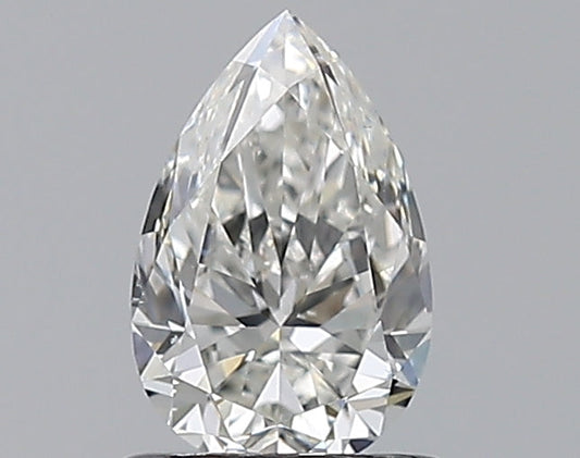0.80CT PEAR SI1 G WH