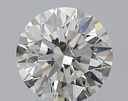 0.80CT ROUND SI2 J WH