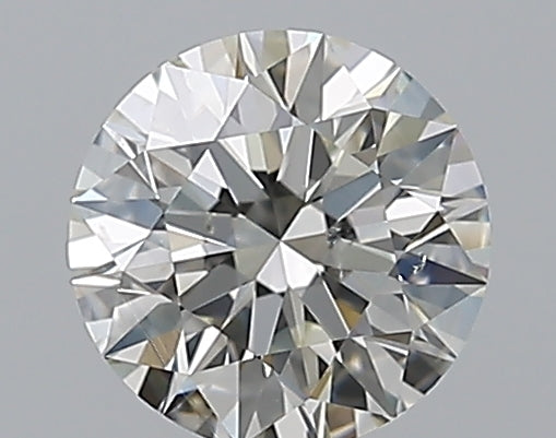 0.75CT ROUND SI1 J WH