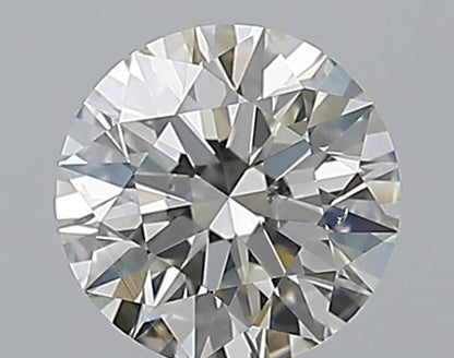 0.75CT ROUND SI1 J WH