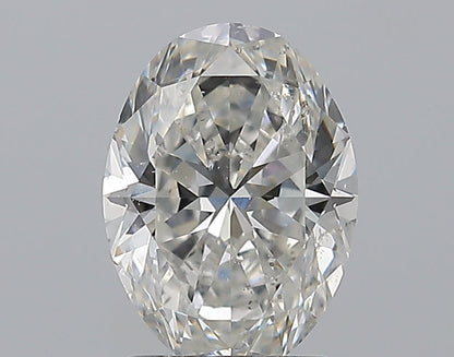 2.01CT OVAL SI2 G WH