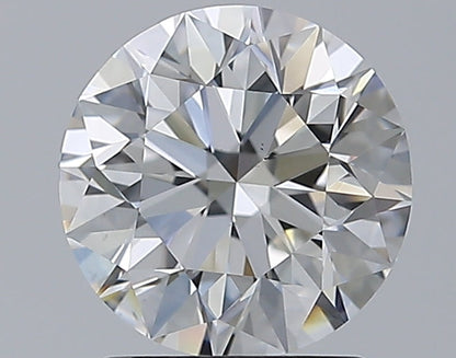 2.00CT ROUND VS2 F WH