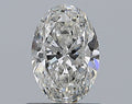 0.79CT OVAL SI2 G WH
