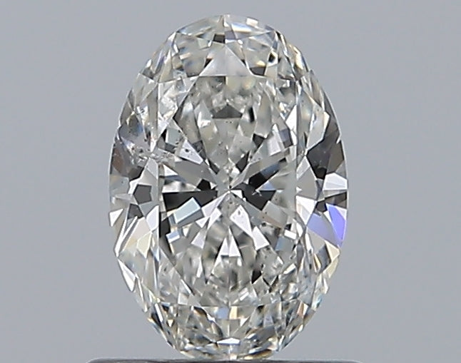 0.79CT OVAL SI2 G WH