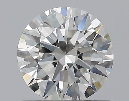 0.75CT ROUND SI1 G WH