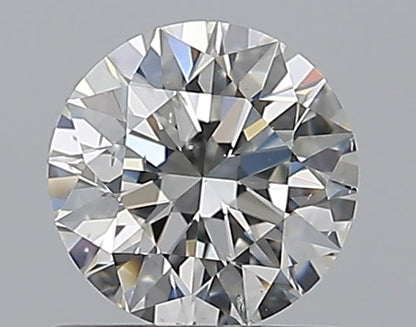 0.75CT ROUND SI1 G WH