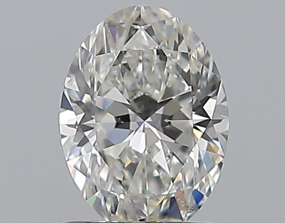0.81CT OVAL SI2 G WH