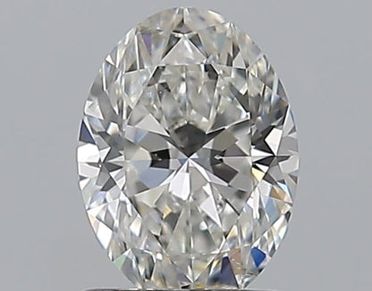 0.81CT OVAL SI2 G WH