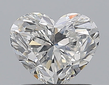 0.96CT HEART SI1 F WH