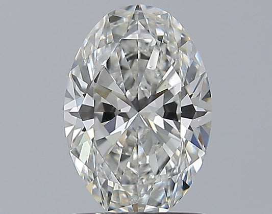1.01CT OVAL VS2 G WH