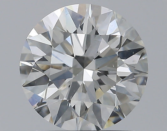 1.51CT ROUND SI1 H WH