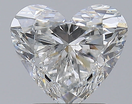 2.01CT HEART SI2 G WH