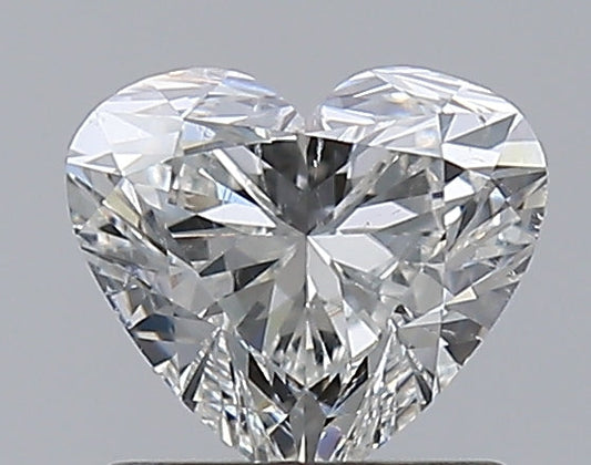 1.00CT HEART SI1 H WH