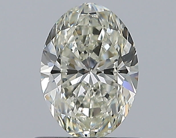 0.80CT OVAL SI1 J WH