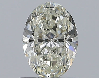 0.80CT OVAL SI1 J WH