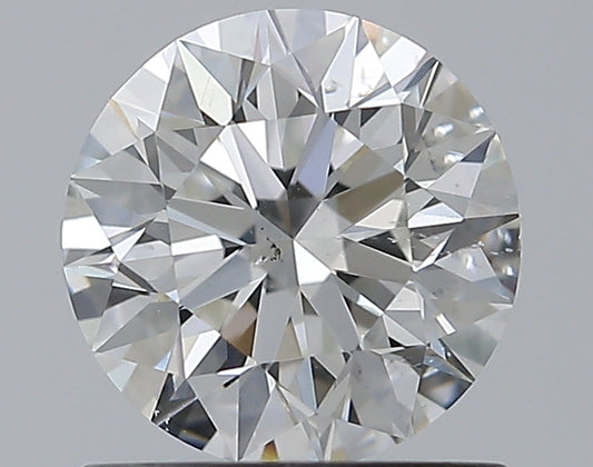 1.01CT ROUND SI1 G WH