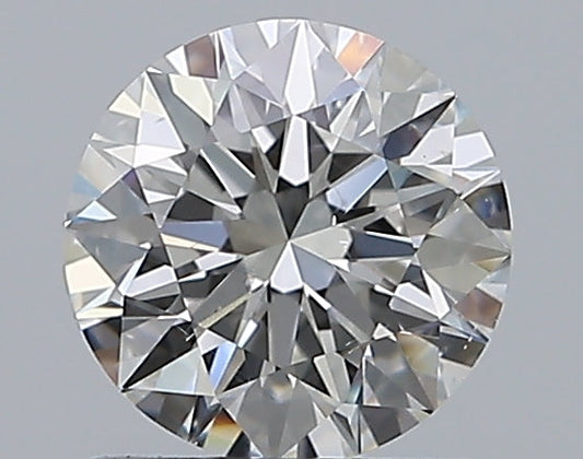 1.01CT ROUND SI1 F WH