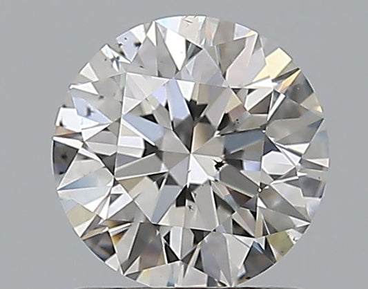 1.01CT ROUND SI1 G WH