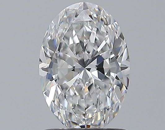 1.02CT OVAL VS1 E WH