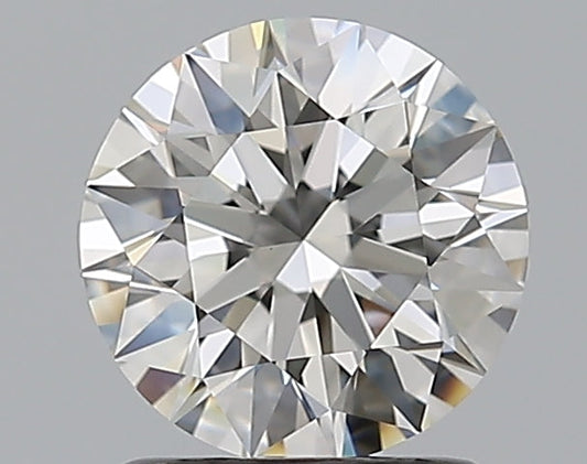 1.29CT ROUND VVS2 G WH