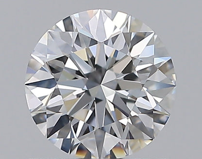 0.86CT ROUND VVS1 E WH