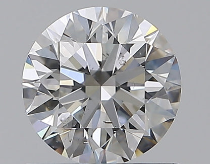0.80CT ROUND SI1 G WH